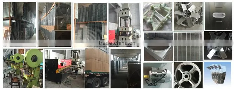 high quality Push-pull type exhaust fan with aluminum alloy blades