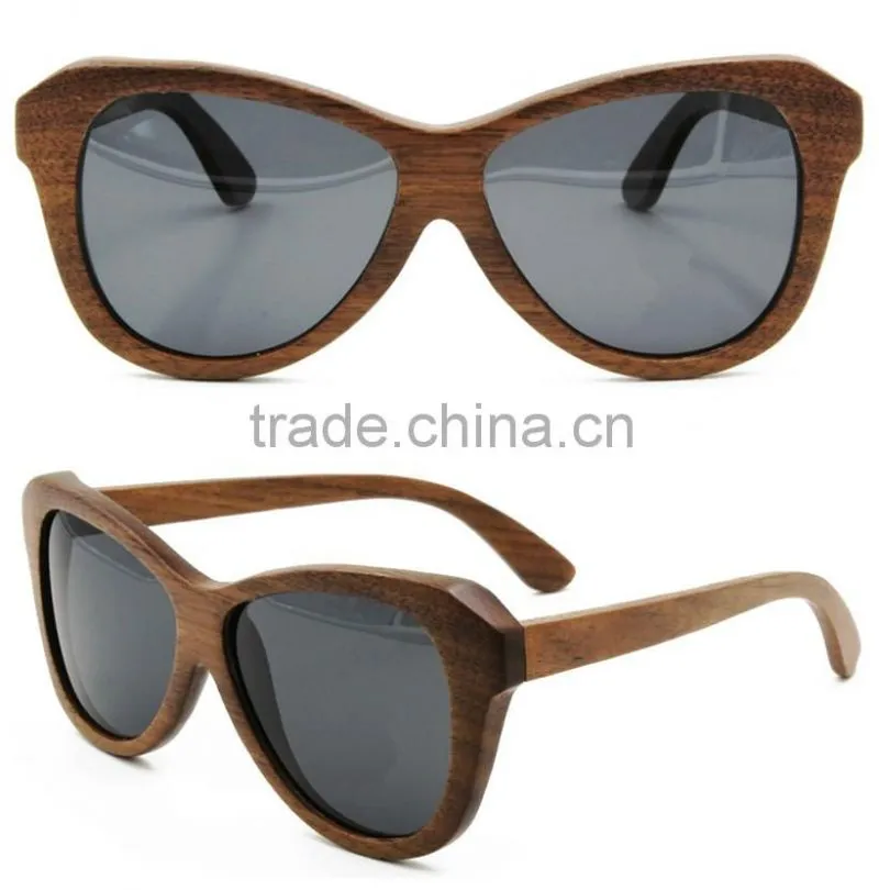 2016 newest designer Germany quality acetate wood sunglasses UV400