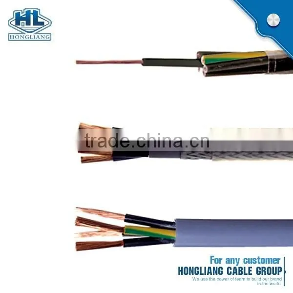 Dedicated manufacturer of 16 Cores 1mm2 2.5mm2 4mm2 Flexible PVC Control Cable