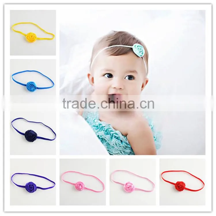 High quality artificial christmas flower head wraps, Small flower headband