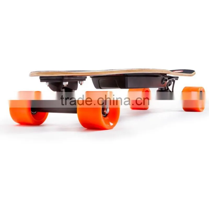 2016 Factory Wholesale Lithium Battery 4 Wheel Hoverboard Electric Skateboard