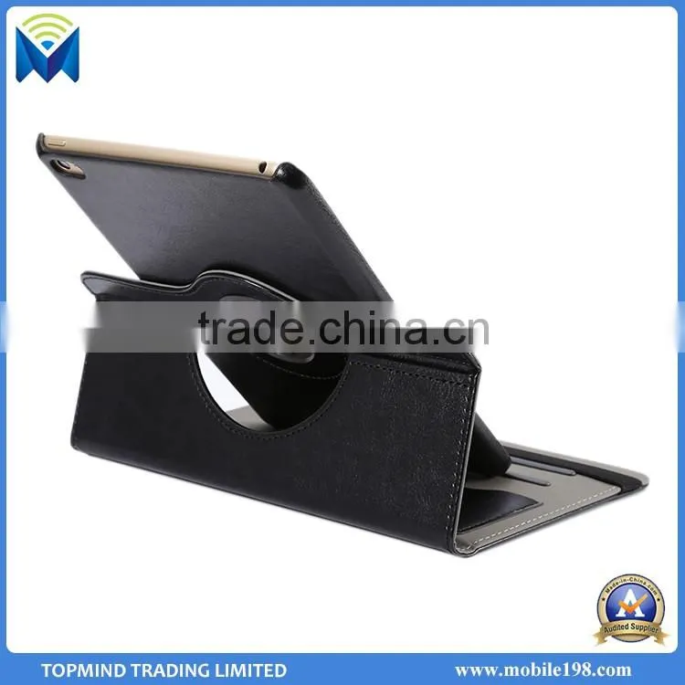 Hot selling 360 degree rotatable stand case for ipad mini 4 tablet case
