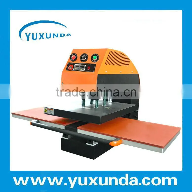 2014 high quality T-shirt air operated heat press machine plain heat press machine T-shirt heat transfer machine