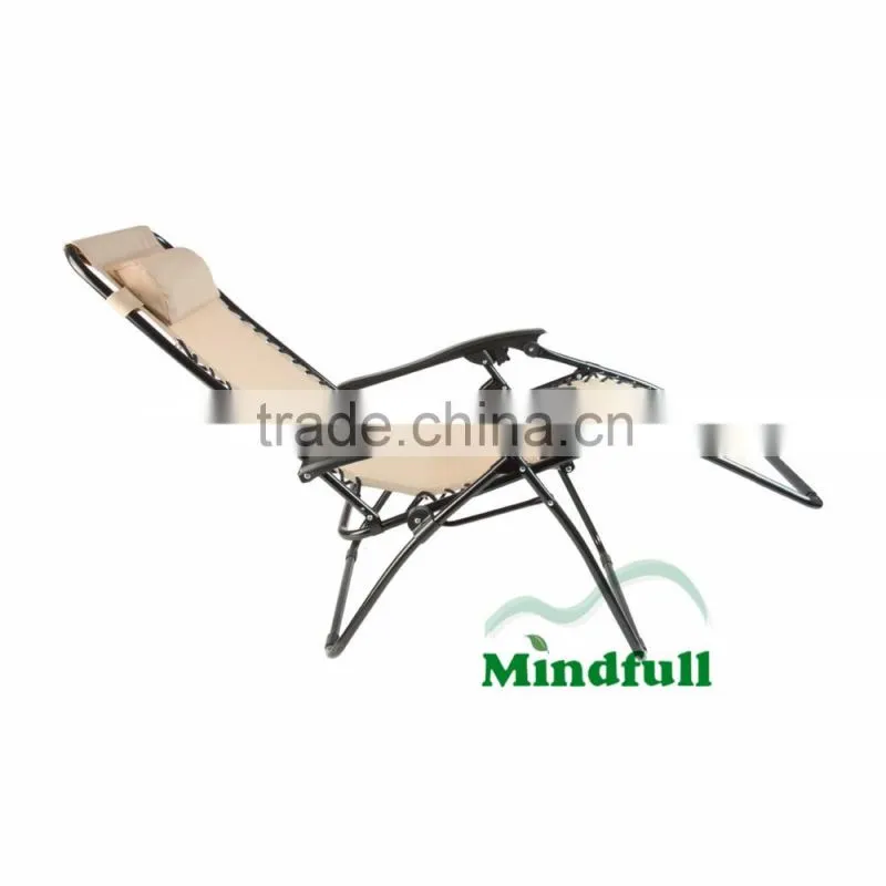 Steel Frame Best Zero Gravity Chair Folding Recliner Lounge Chair