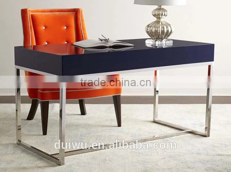 Latest modern wooden executive office desk side table design