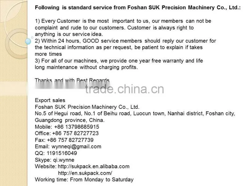 Pallet Packaging Machine/Equipment Supplier SZ-350W