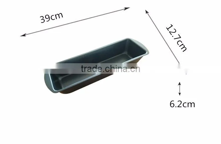 Carbon steel mini cake mold 16 inch french bread pan