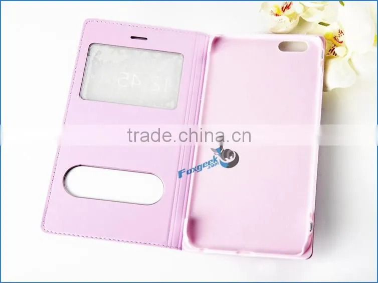 new arrival leather case for iphone6 plus durable PU leather waterproof cellphone case for iphone6 plus