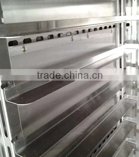 2016 10 trays big capacity Commercial Baguette gas oven convection oven with steam function