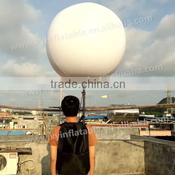 Factory price adverising walking balloon, led backpack balloon for sale