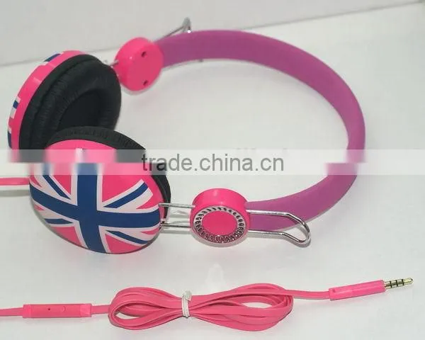 Hot sell fashionable stereo headphone for samsung
