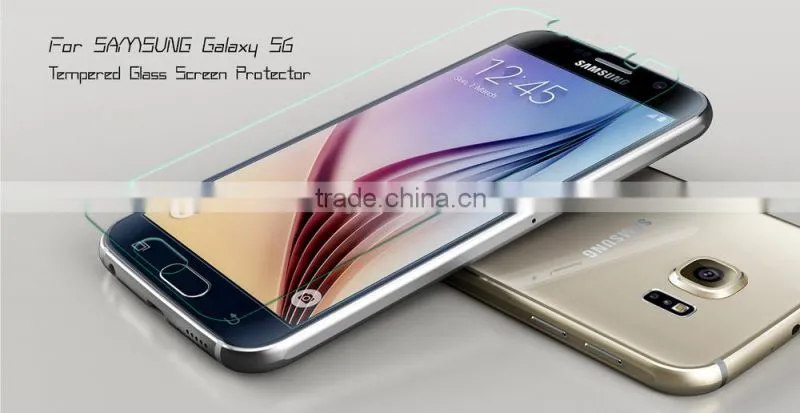 OPULA screen protector factory 9h glass screen guard for samsung s6