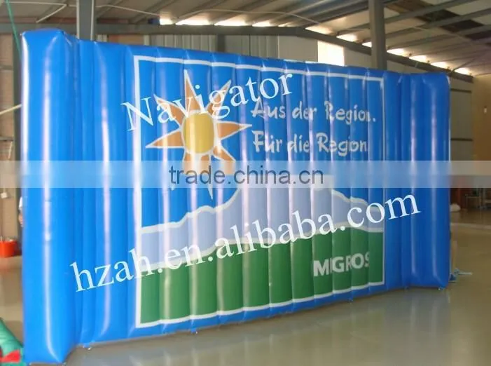 Indoor Inflatable Curve Wall Decorations 2014