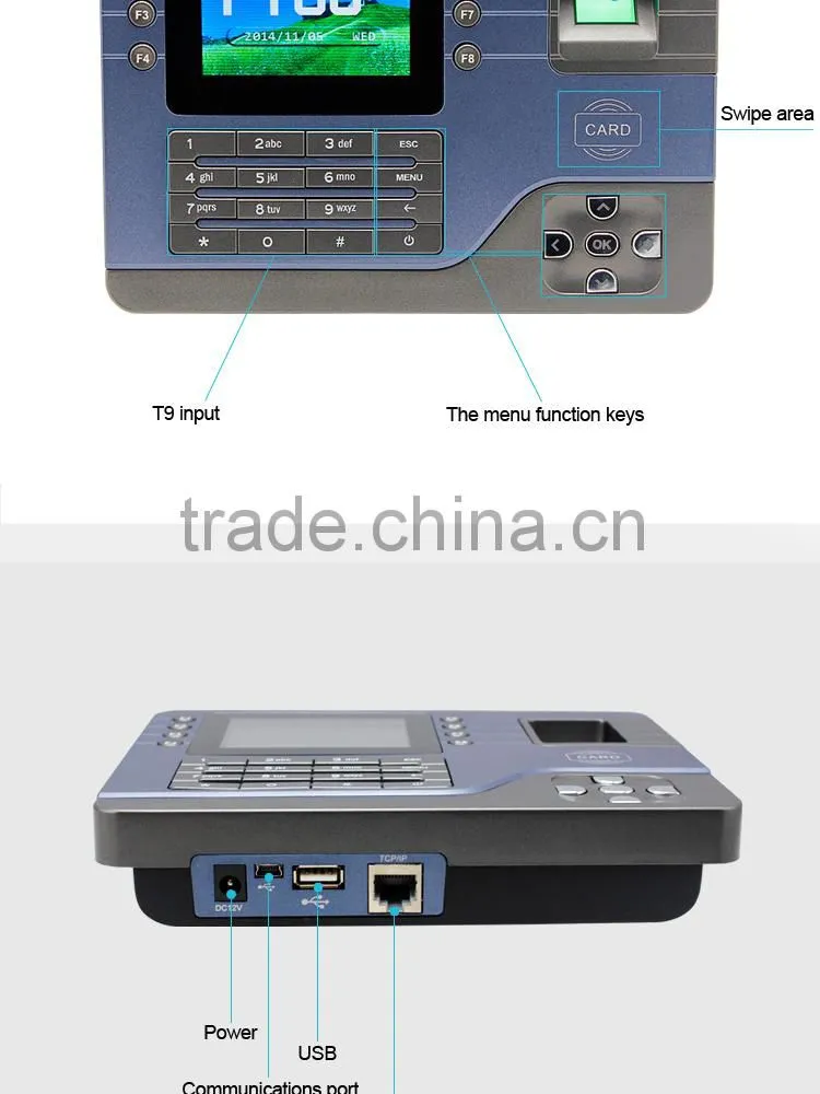 Finger Print Machine For Time And Attendance (OC058-12)