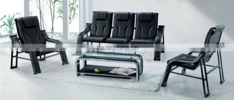 Metal Chrome Frame Waiting Room Safa (TZ-B17)