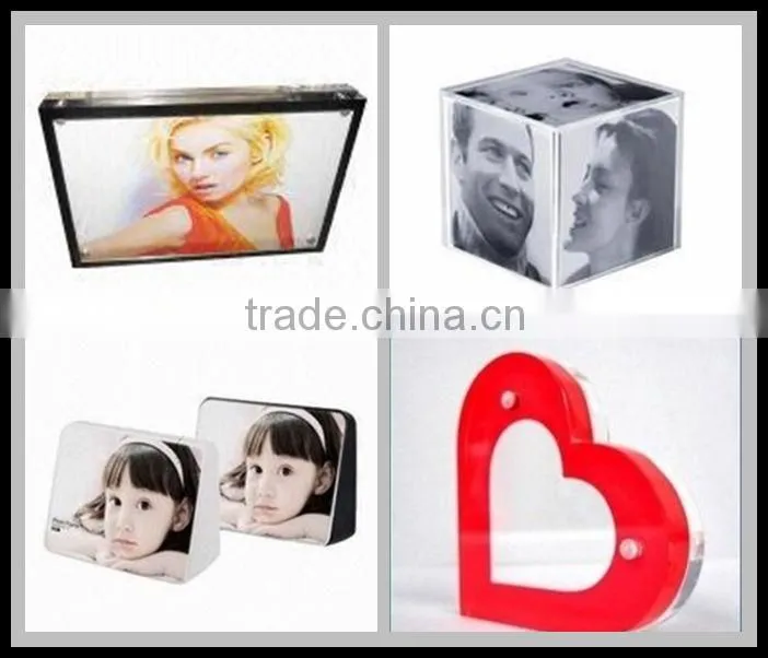 T shaped acrylic sign holder/ paper insert arylic holder/ 4*6 acrylic sign holder