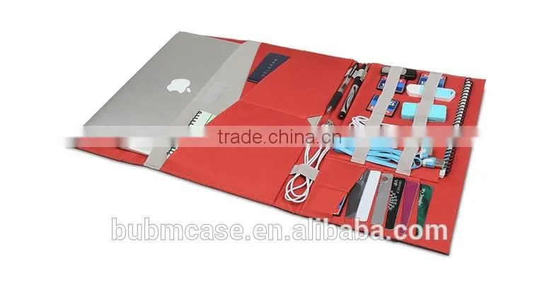 BUBM 2016 folding Waterproof Customized printed Laptop Cover Case nylon Laptop Sleeve