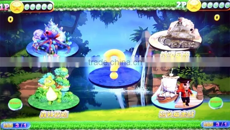 Hot selling 2 players happy water fishing arcade game machine for sale