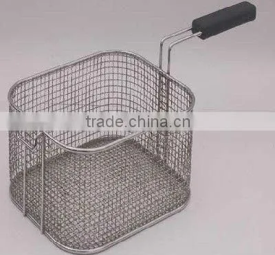 Plastic handle Fry basket for deep fat fryer
