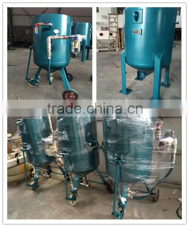 Pressure blasting pot parts blasting nozzles