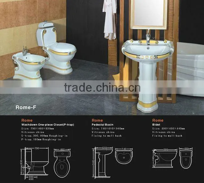 Hot selling Ceramic Bathroom Set 057