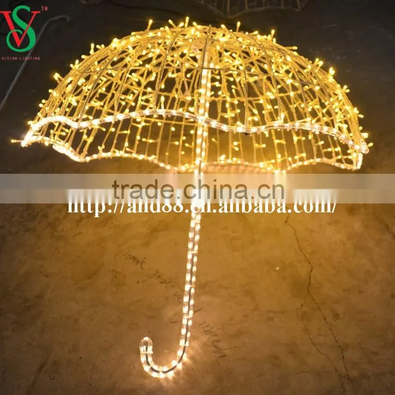 Christmas 3D LED Light Umbrella