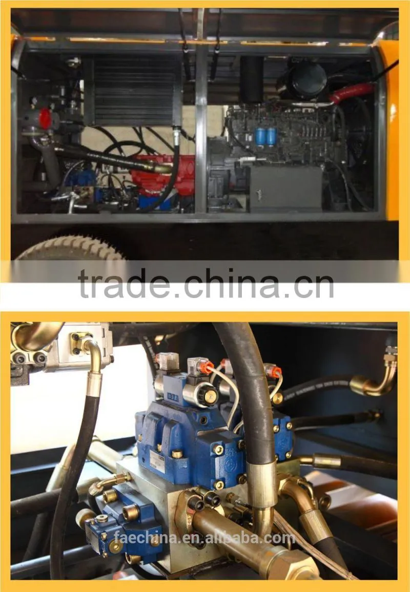 80kw small concrete pump