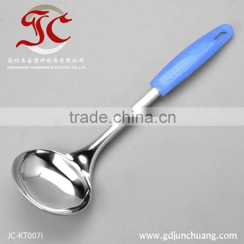 Novelty design stainless steel soup ladle kitchen tool