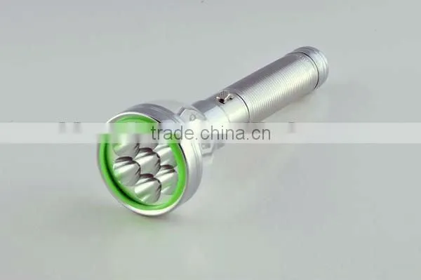 high quality 12v rechargeable led flashlight car flashlight