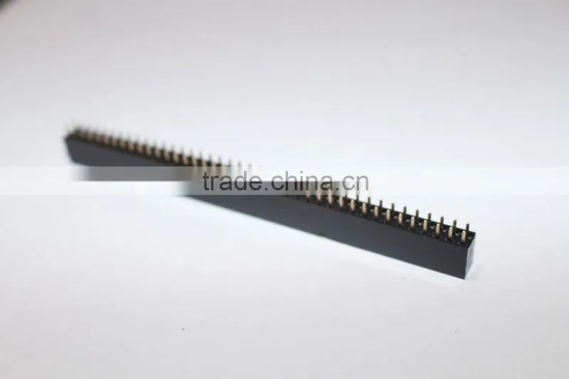 Female Header 2.54mm double row straight 40 pin