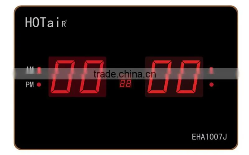 promotional high quality LED with time wall clock