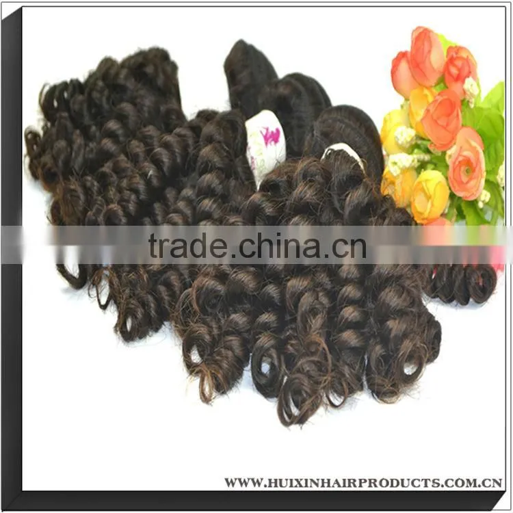 wholesale 6A 100% curly virgin malaysian real human hair / cheap remy human hair