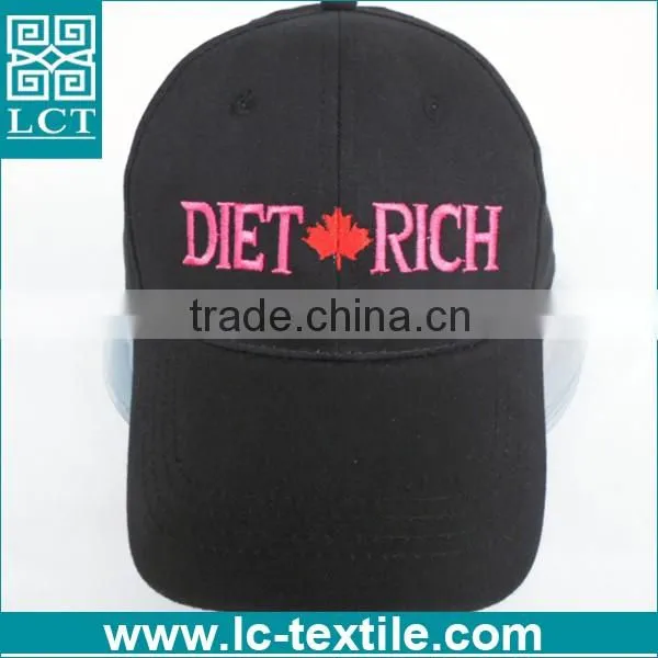 LCTN1874 Fashion cotton fitted Female women's baseball cap for canadians