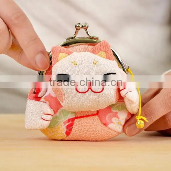 Hot Sales Lovely Lucky Cat Women Coin Wallet Wholesale ZTMZ-CW011