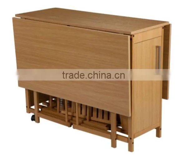 cheap wooden folding dining table sale