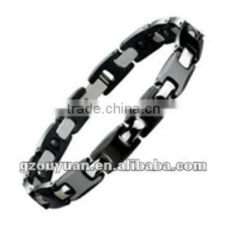 Wholesales custom design black ceramic bracelet, hot selling fashion ceramic bracelet