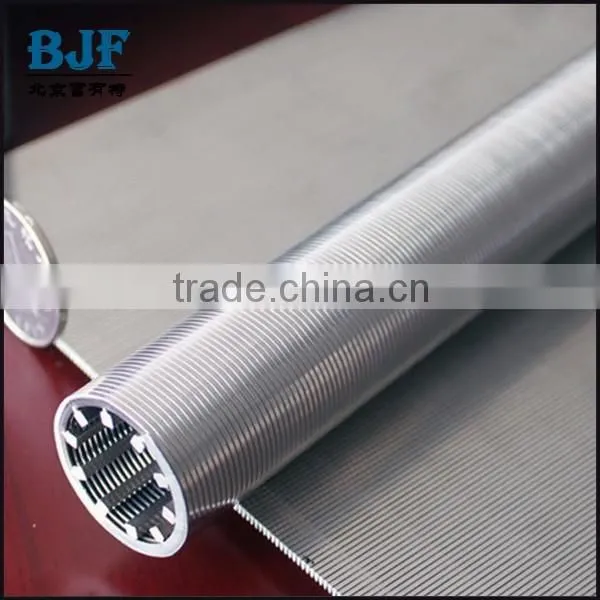 stainless steel 304 wedge wire welding slot tube filter pipe