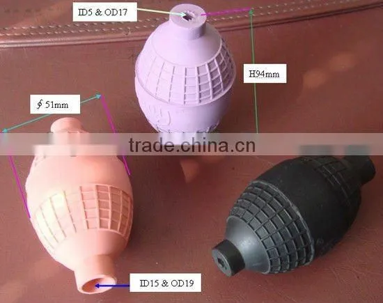 Silicone suction bulb