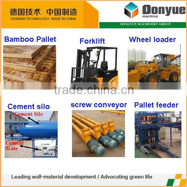 Fully automatic concrete brick making machine from Turkey QT10-15 Turkey cement brick machine latest technology