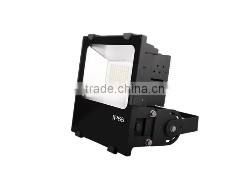 IP67 Waterproof bridgelux cob 100w high power led flood light