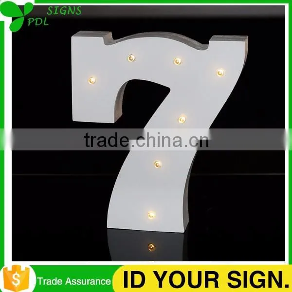 Best Quality Decorative Letter Lights Wooden