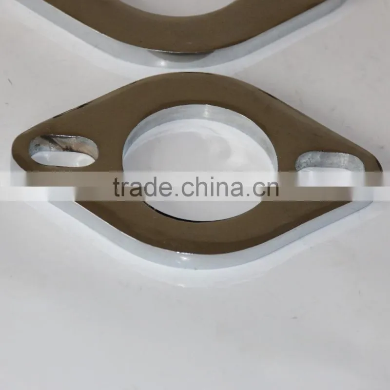 Laser cutting chrome plated flange/exhaust parts/Exhaust flange