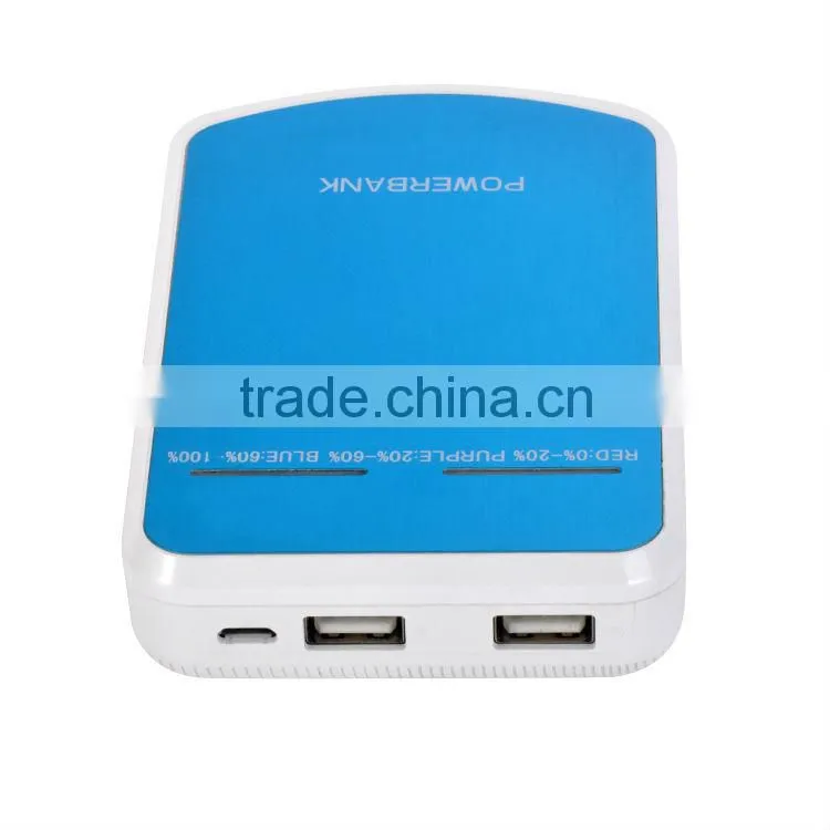 custom printed power bank 8000