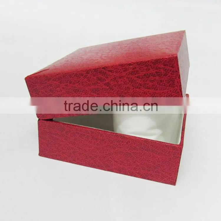 HOT SELL! China supplier Exquisite pu watch box / watch packaging case
