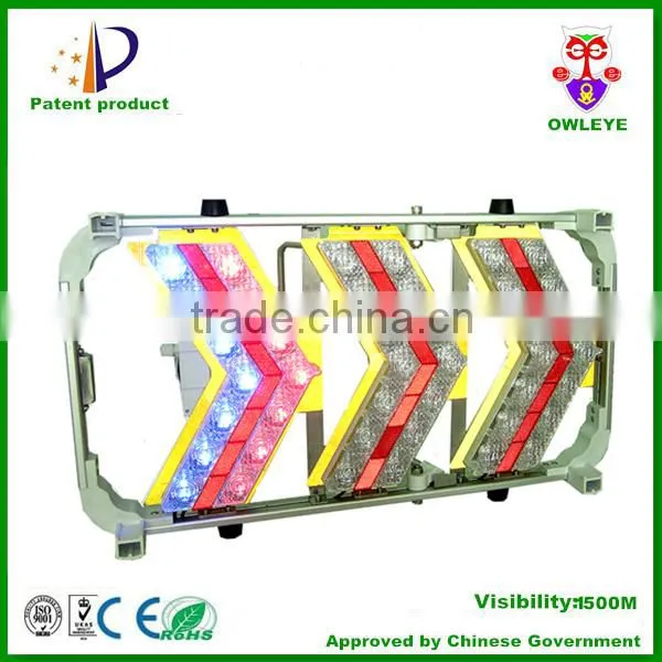 construction induction portable solar led sign