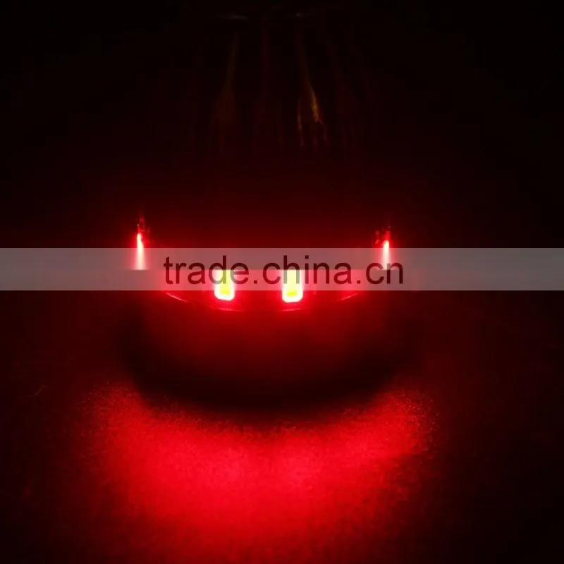 H6 motorcycle led strobe light 9W with high/low beam led motorcycle lights