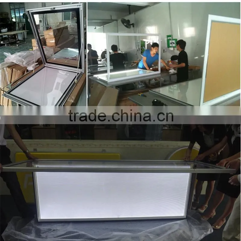Outdoor Advertising Waterproof Lock LED Light Box