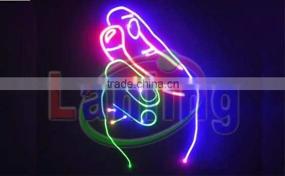 2W RGB full color emitting stage disco dj effect lighting moving head laser
