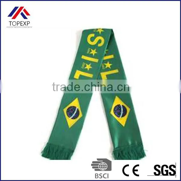 Winter Short Style Scarf Jacquard Knitted Scarf For Sale