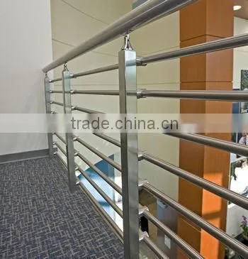 Handrail support for glass balustrade